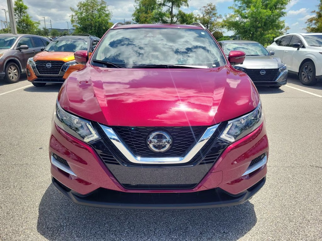 2022 Scarlet Ember Pearl Metallic Nissan Rogue Sport SL FWD SUV