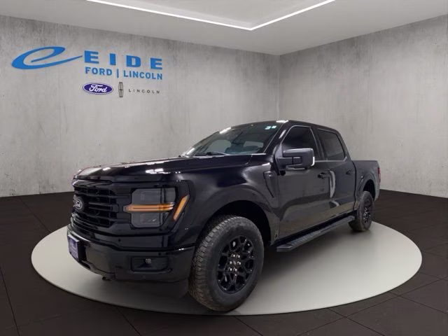 2025 Agate Black Metallic Ford F-150 XLT 4X4 Truck