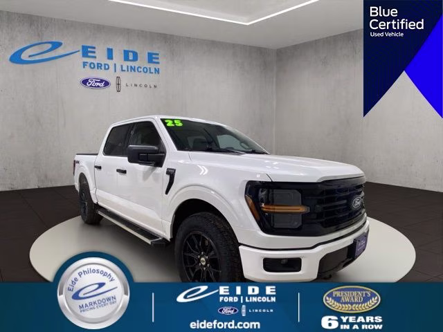 2025 Oxford White Ford F-150 XLT 4X4 Truck