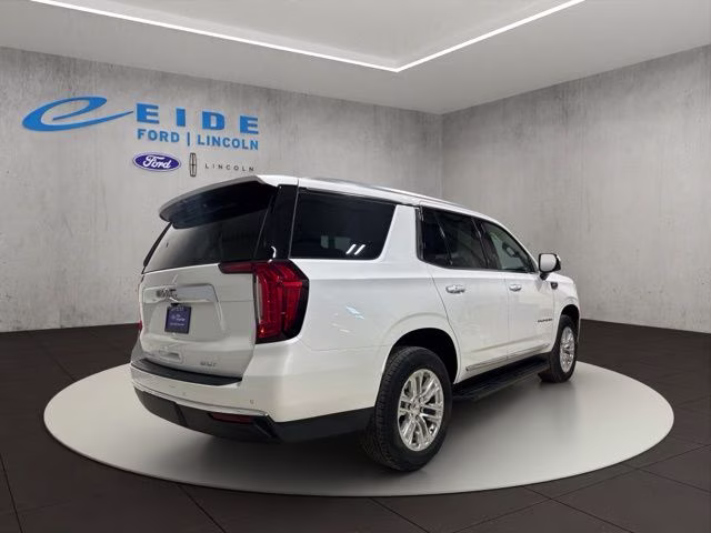 2024 White Frost Tricoat GMC Yukon SLT 4X4 SUV