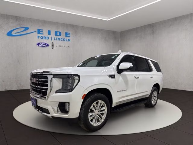 2024 White Frost Tricoat GMC Yukon SLT 4X4 SUV