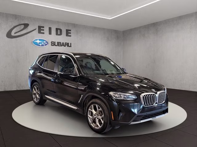 2024 Jet Black BMW X3 xDrive30i AWD SUV