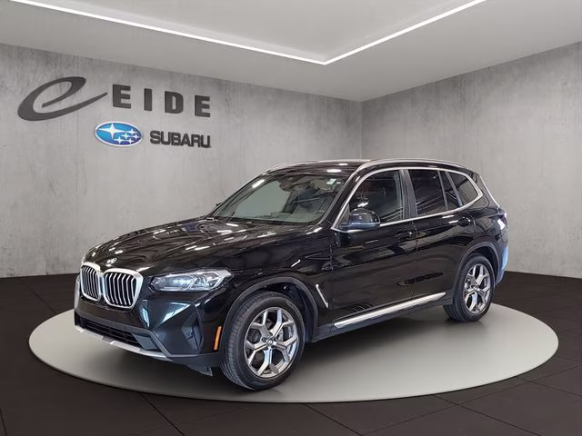 2024 Jet Black BMW X3 xDrive30i AWD SUV