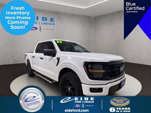 2025 Oxford White Ford F-150 XLT 4X4 Truck
