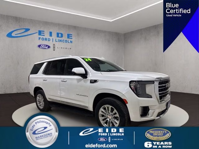 2024 White Frost Tricoat GMC Yukon SLT 4X4 SUV