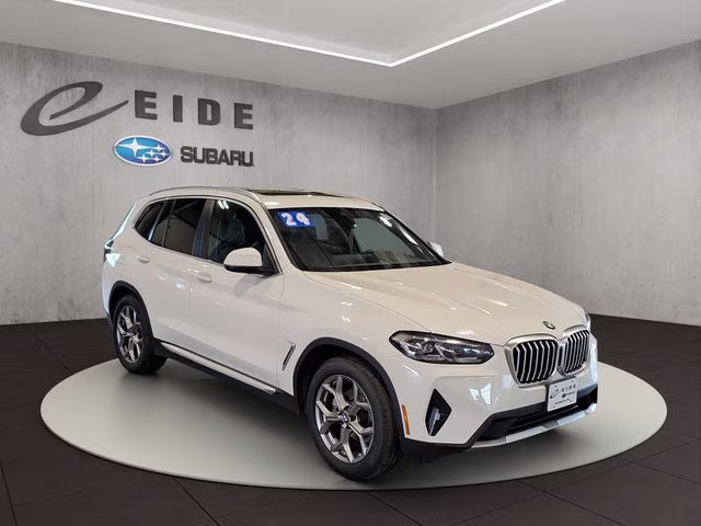 2024 Alpine White BMW X3 xDrive30i AWD SUV