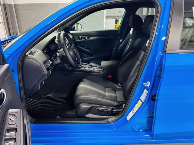 2026 Boost Blue Pearl Honda Civic Sport FWD Hatchback