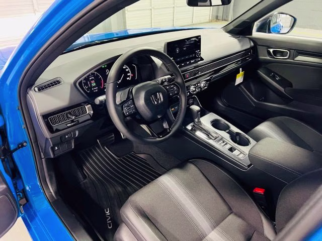 2026 Boost Blue Pearl Honda Civic Sport FWD Hatchback