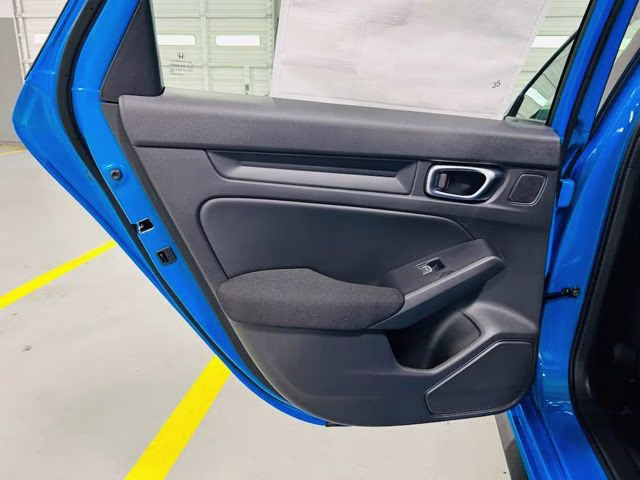 2026 Boost Blue Pearl Honda Civic Sport FWD Hatchback