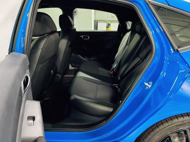 2026 Boost Blue Pearl Honda Civic Sport FWD Hatchback