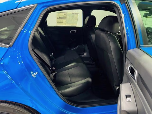 2026 Boost Blue Pearl Honda Civic Sport FWD Hatchback