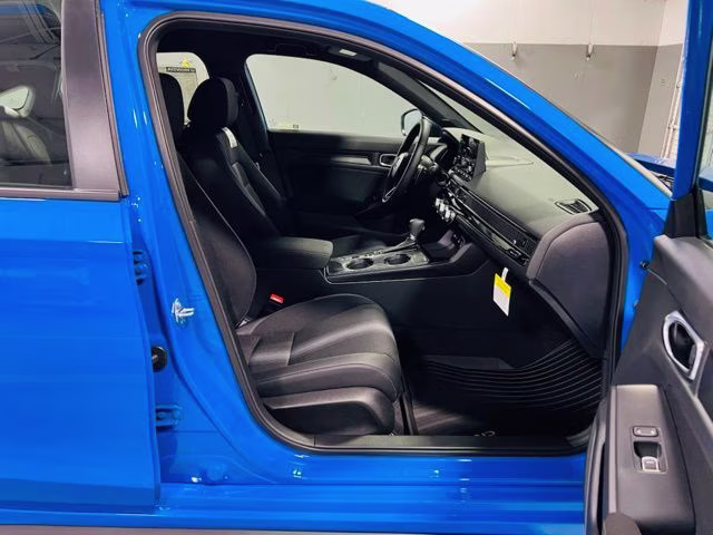 2026 Boost Blue Pearl Honda Civic Sport FWD Hatchback