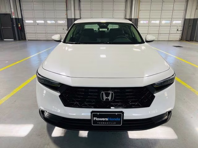 2026 Platinum White Pearl Honda Accord LX FWD Sedan