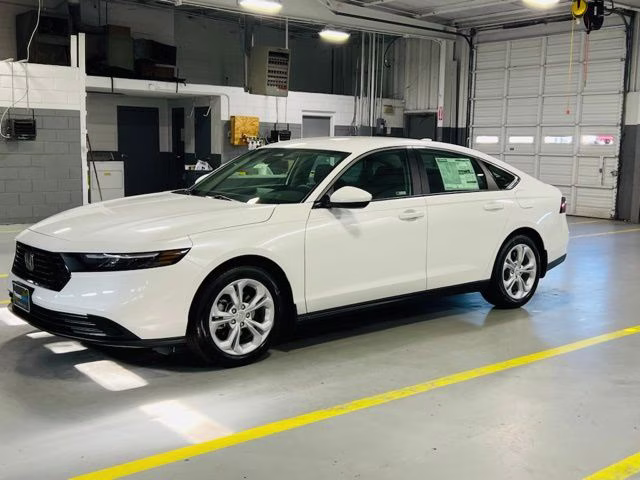 2026 Platinum White Pearl Honda Accord LX FWD Sedan
