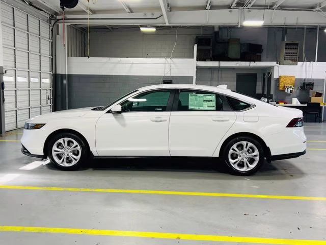 2026 Platinum White Pearl Honda Accord LX FWD Sedan