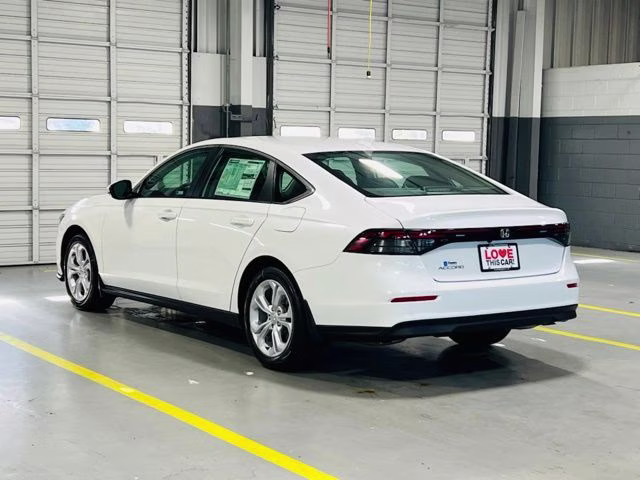 2026 Platinum White Pearl Honda Accord LX FWD Sedan