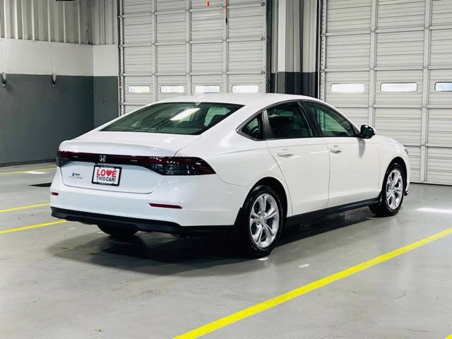 2026 Platinum White Pearl Honda Accord LX FWD Sedan