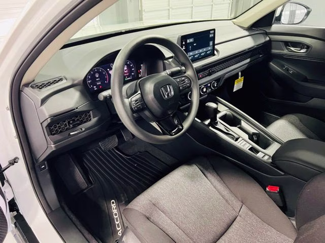 2026 Platinum White Pearl Honda Accord LX FWD Sedan