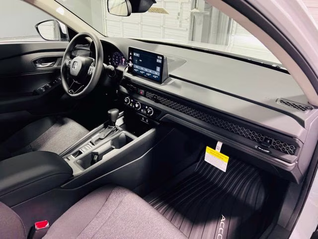 2026 Platinum White Pearl Honda Accord LX FWD Sedan
