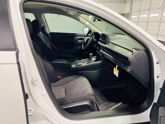 2026 Platinum White Pearl Honda Accord LX FWD Sedan