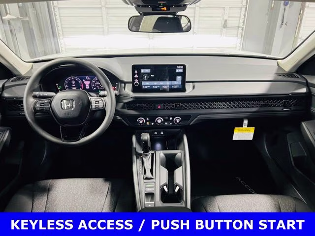 2026 Platinum White Pearl Honda Accord LX FWD Sedan