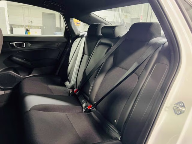 2026 Platinum White Pearl Honda Civic Sport FWD Sedan