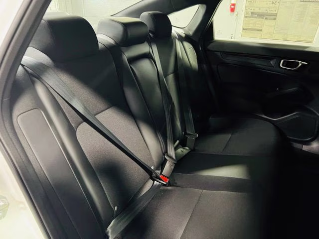 2026 Platinum White Pearl Honda Civic Sport FWD Sedan