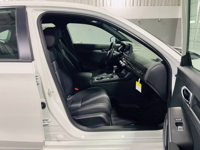 2026 Platinum White Pearl Honda Civic Sport FWD Sedan