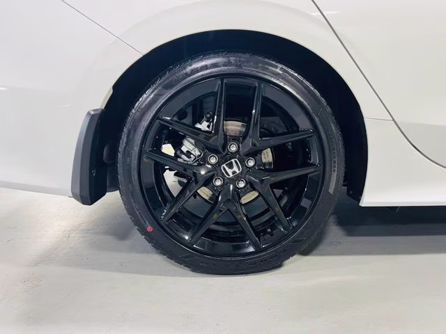 2026 Platinum White Pearl Honda Civic Sport FWD Sedan
