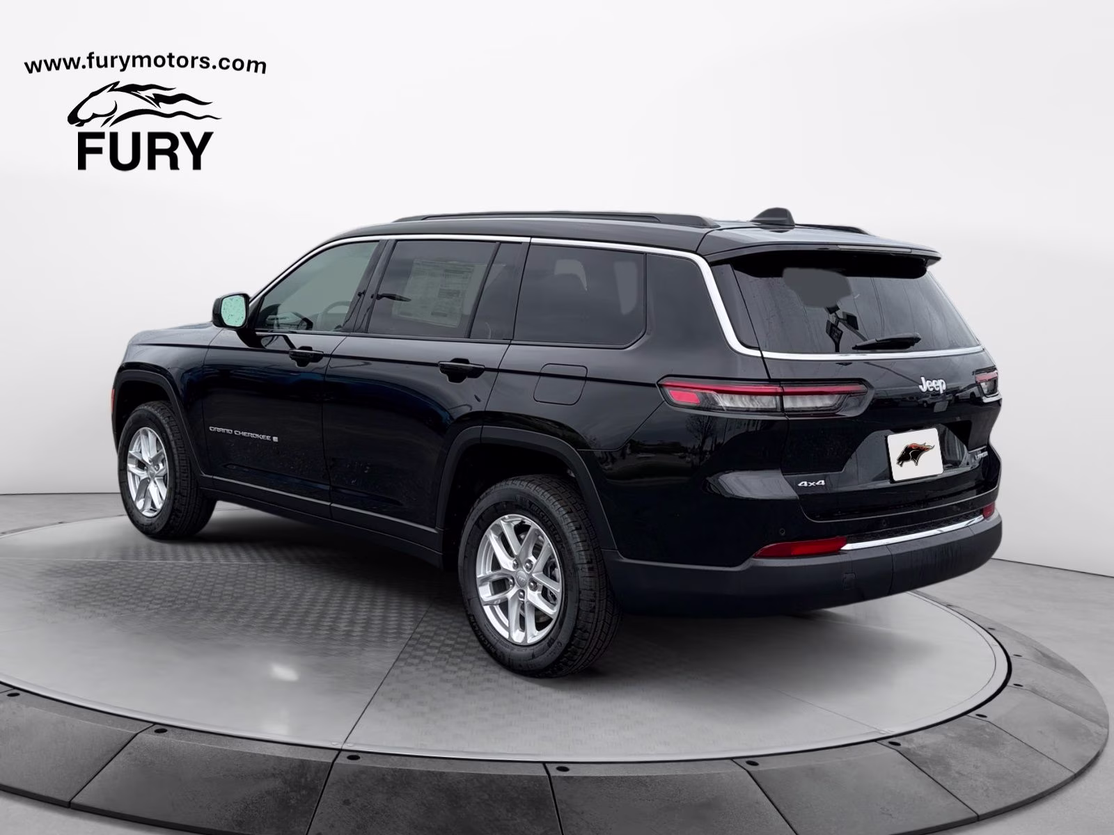 2026 Diamond Black Crystal Pearlcoat Jeep Grand Cherokee L Laredo 4X4 SUV