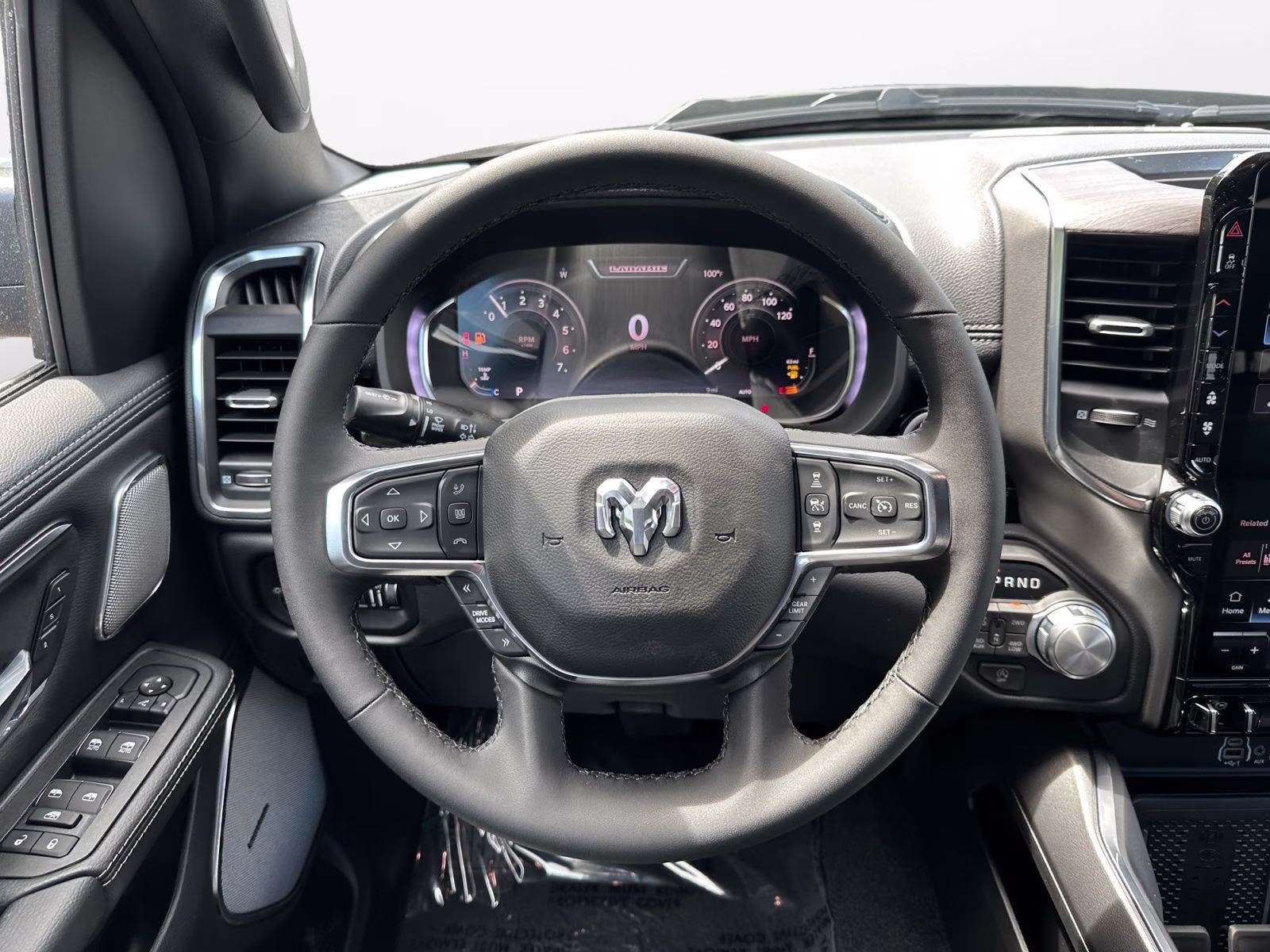 2026 Diamond Black Crystal Pearlcoat Ram 1500 Laramie 4X4 Truck