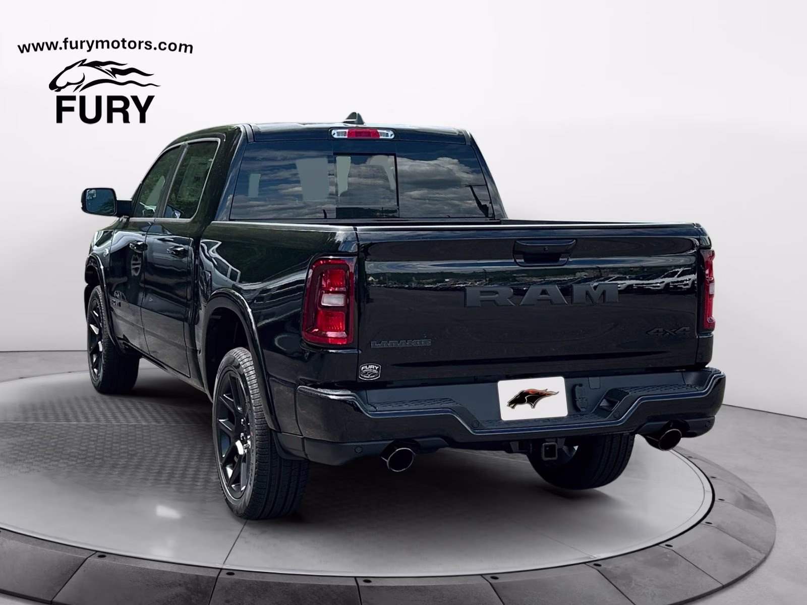 2026 Diamond Black Crystal Pearlcoat Ram 1500 Laramie 4X4 Truck