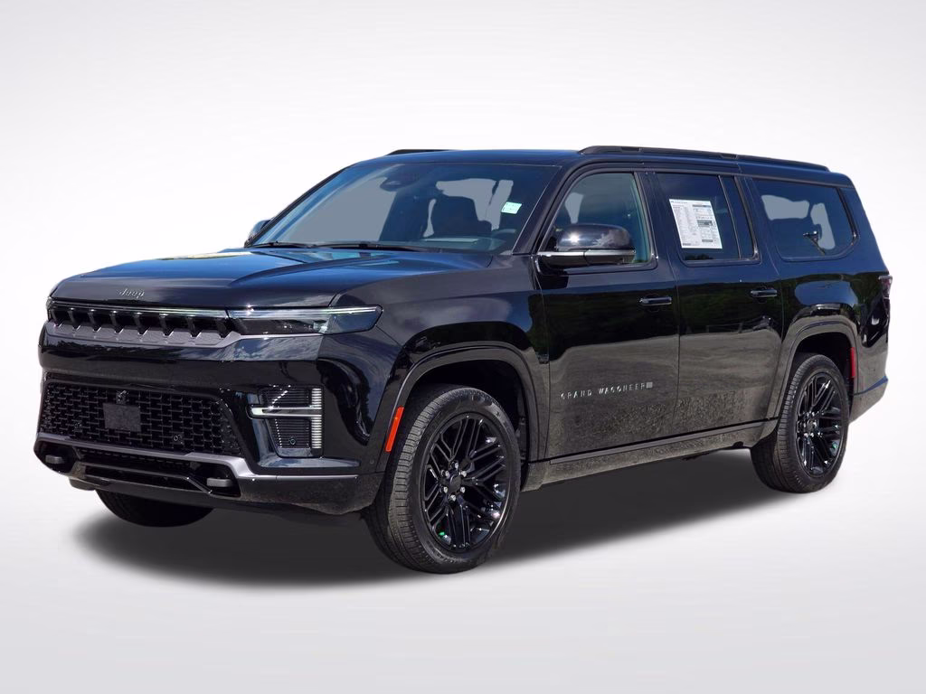 2026 High Gloss Black Jeep Grand Wagoneer L Limited Reserve 4X4 SUV