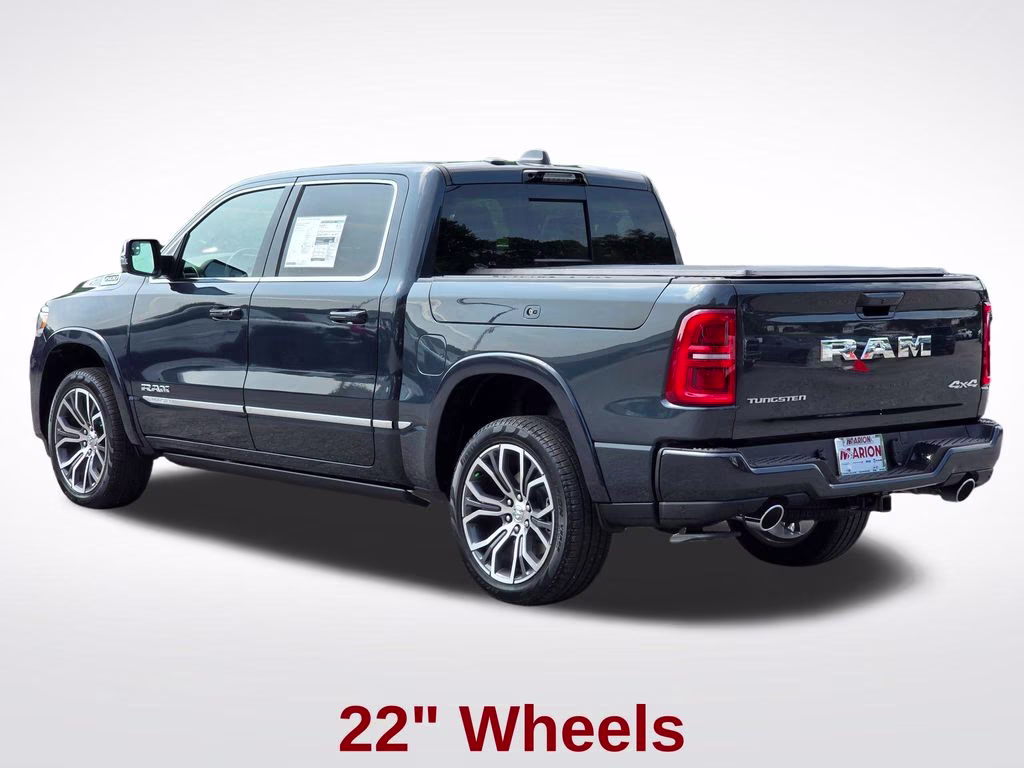 2026 Forged Blue Metallic Ram 1500 Tungsten 4X4 Truck