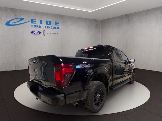 2025 Agate Black Metallic Ford F-150 XLT 4X4 Truck