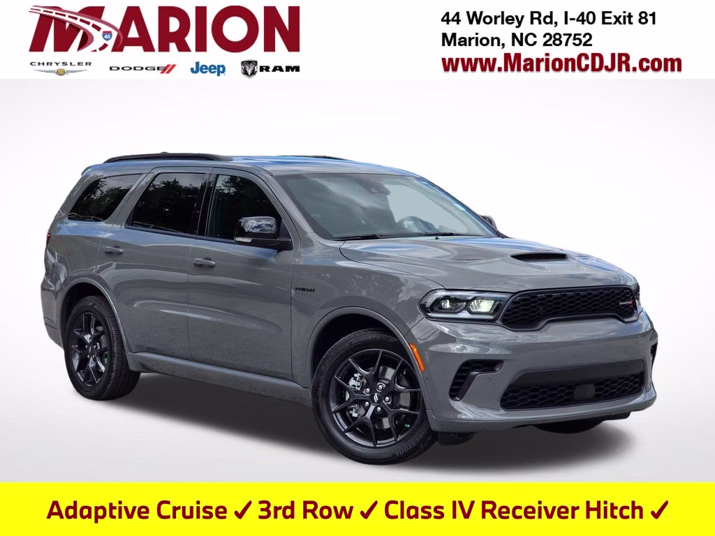 2026 Destroyer Gray Clearcoat Dodge Durango GT Plus HEMI V8 AWD SUV