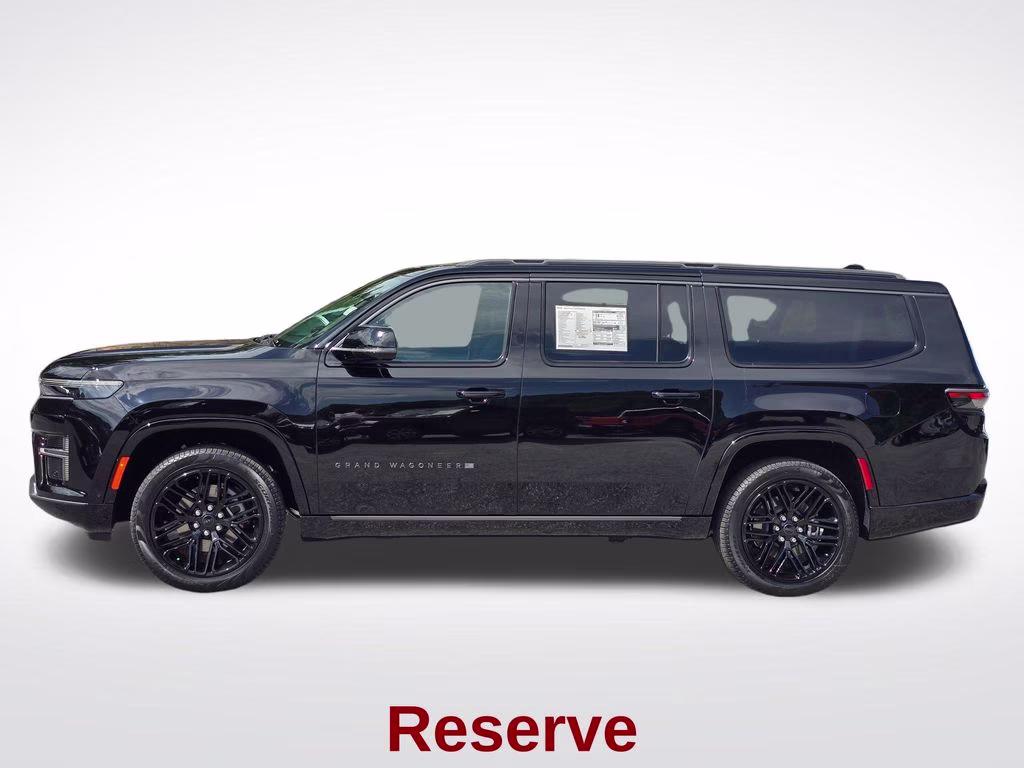 2026 High Gloss Black Jeep Grand Wagoneer L Limited Reserve 4X4 SUV