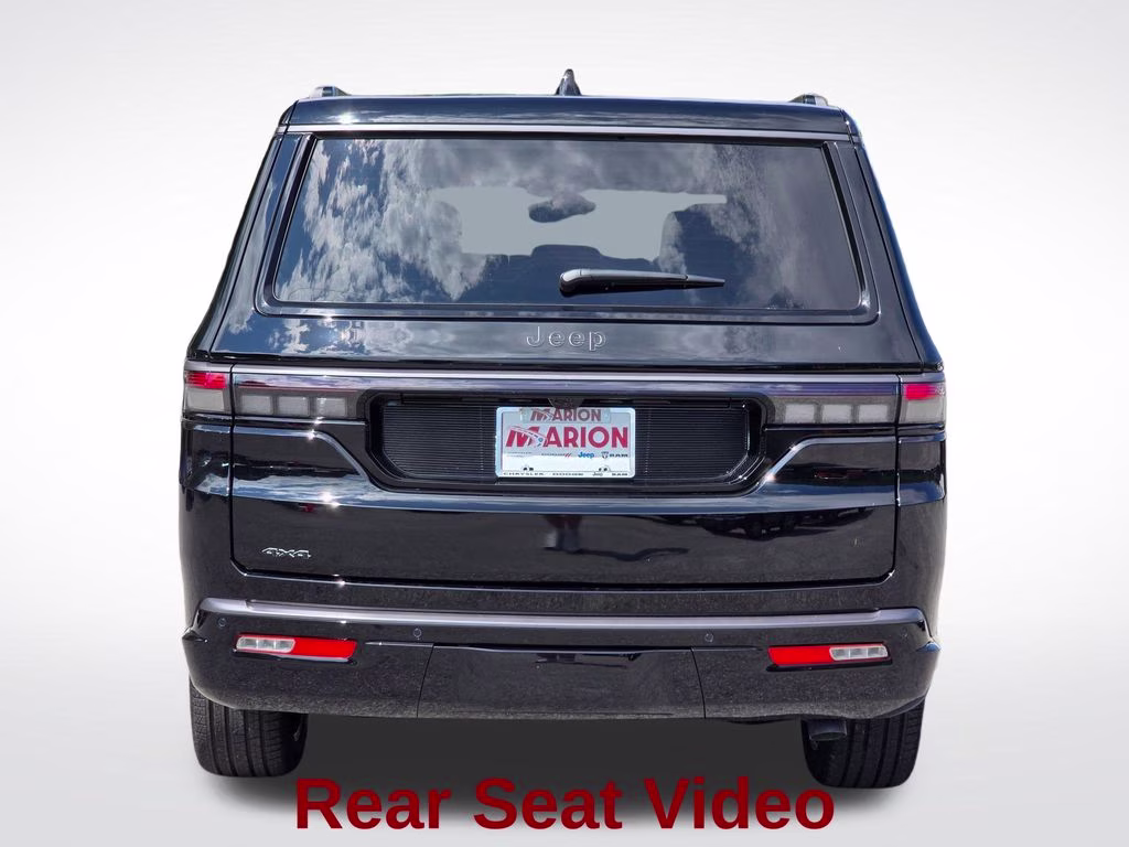 2026 High Gloss Black Jeep Grand Wagoneer L Limited Reserve 4X4 SUV