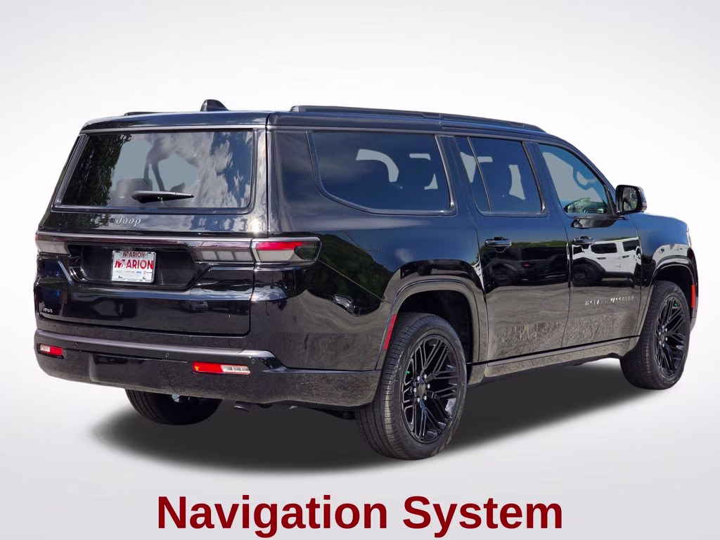 2026 High Gloss Black Jeep Grand Wagoneer L Limited Reserve 4X4 SUV