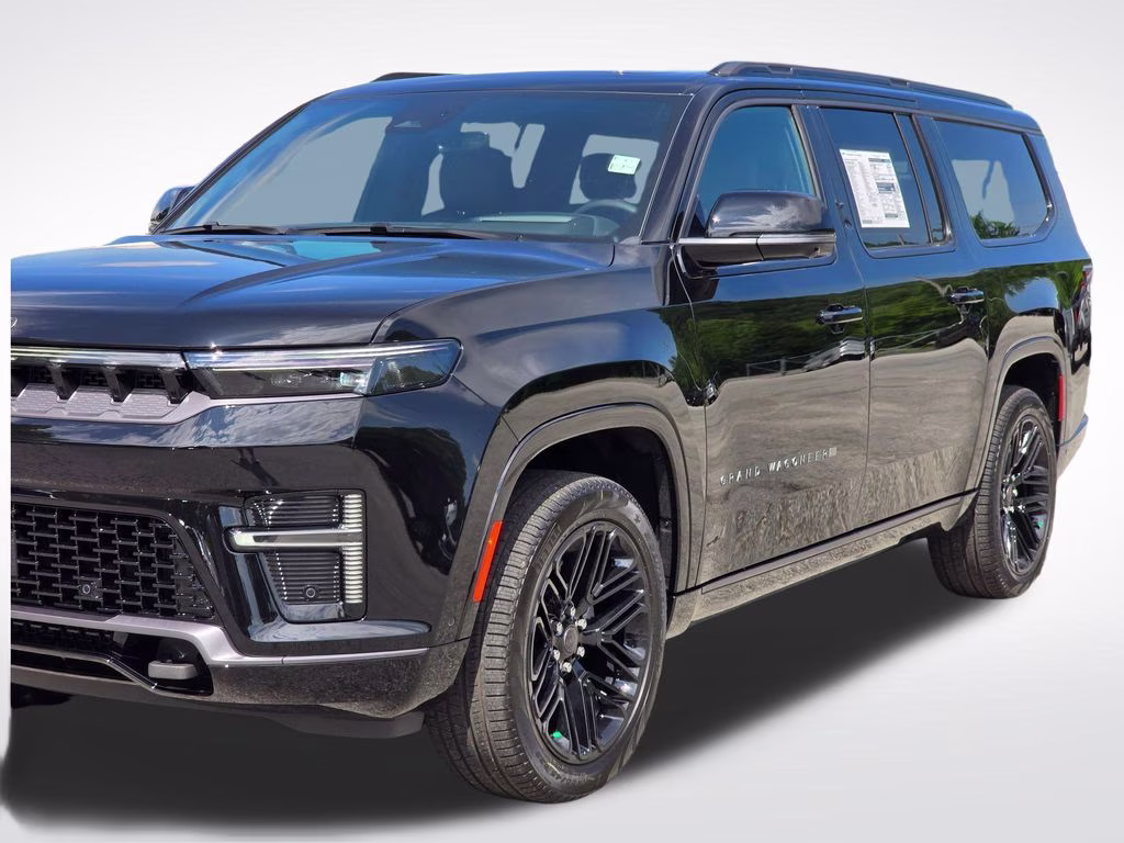 2026 High Gloss Black Jeep Grand Wagoneer L Limited Reserve 4X4 SUV