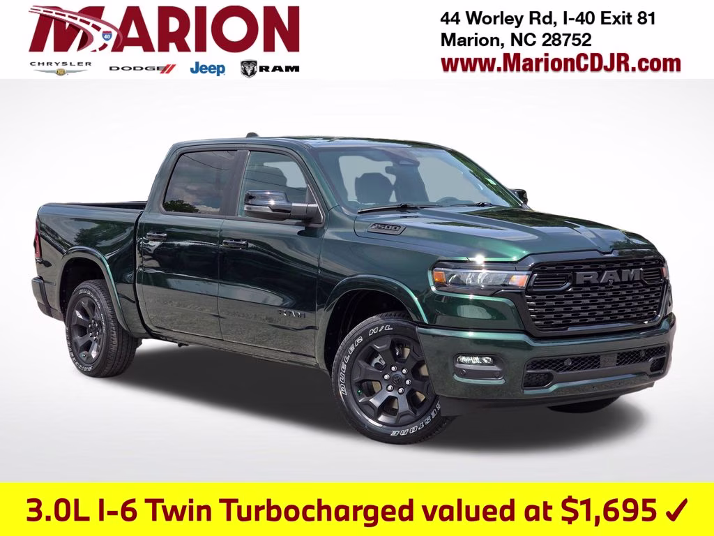 2026 Serrano Green Metallic Ram 1500 Big Horn/Lone Star 4X4 Truck