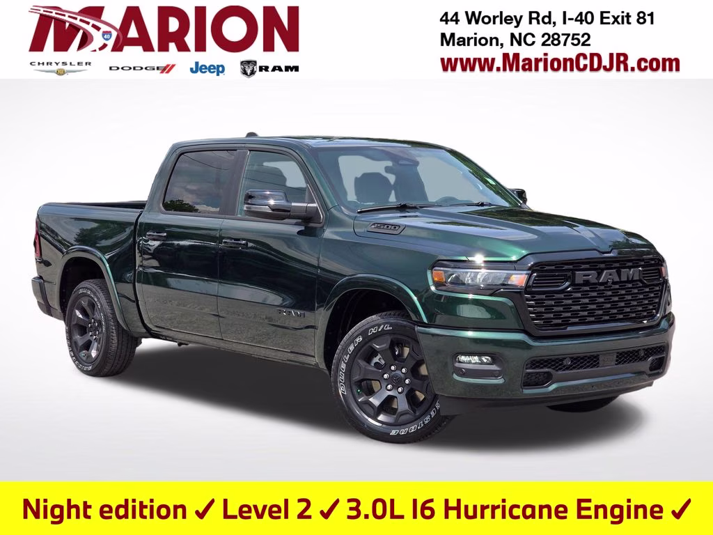 2026 Serrano Green Metallic Ram 1500 Big Horn/Lone Star 4X4 Truck