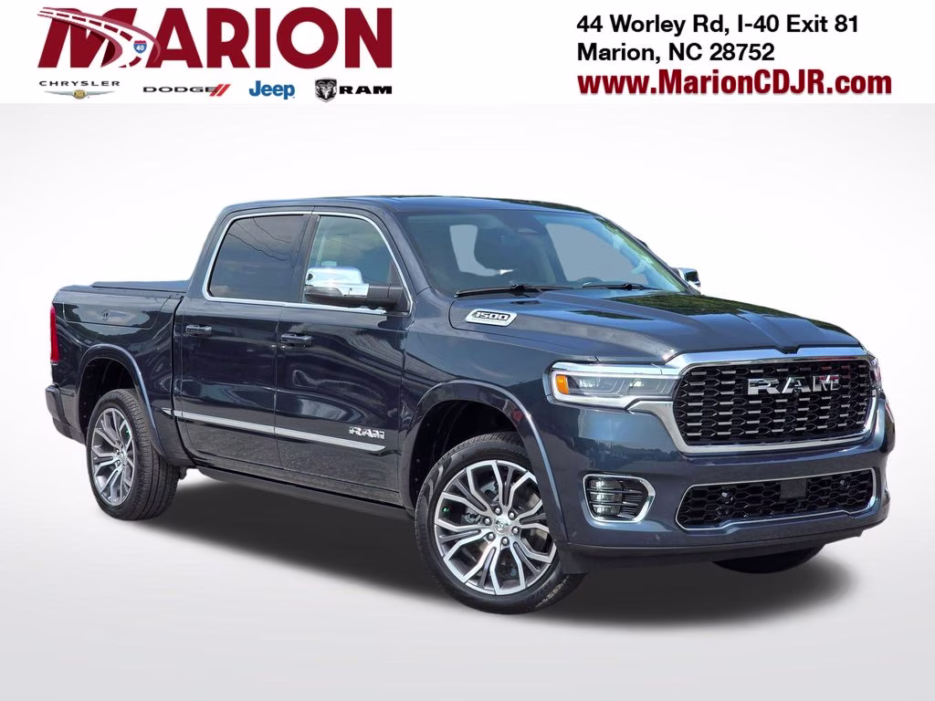 2026 Forged Blue Metallic Ram 1500 Tungsten 4X4 Truck