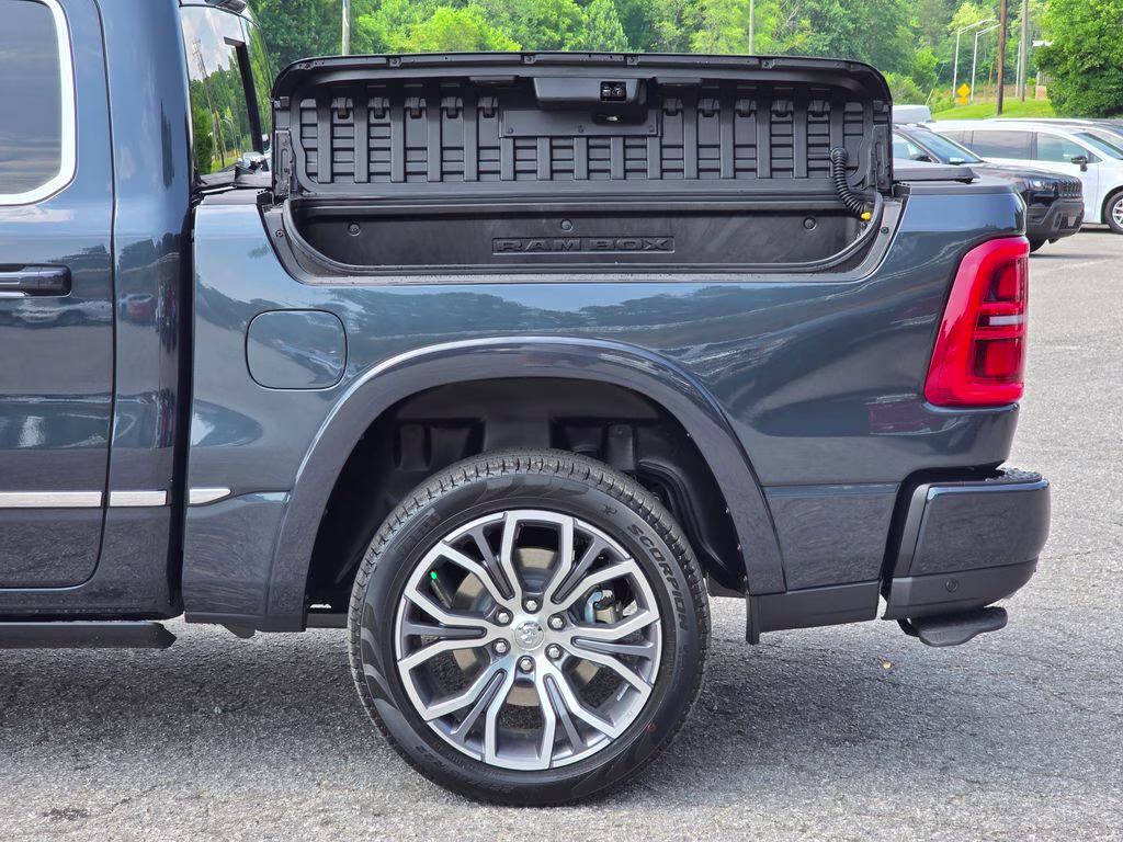 2026 Forged Blue Metallic Ram 1500 Tungsten 4X4 Truck
