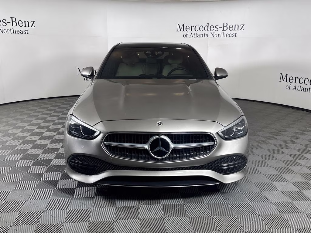 2023 Mojave Silver Metallic Mercedes-Benz C-Class C 300 RWD Sedan