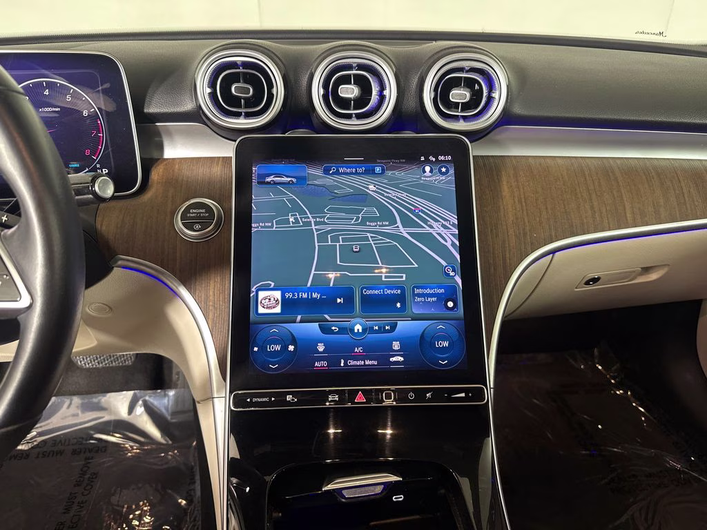 2023 Mojave Silver Metallic Mercedes-Benz C-Class C 300 RWD Sedan