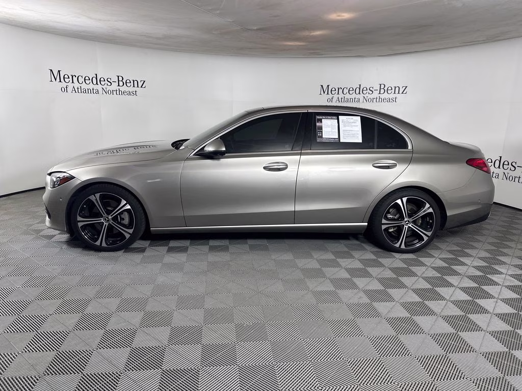 2023 Mojave Silver Metallic Mercedes-Benz C-Class C 300 RWD Sedan