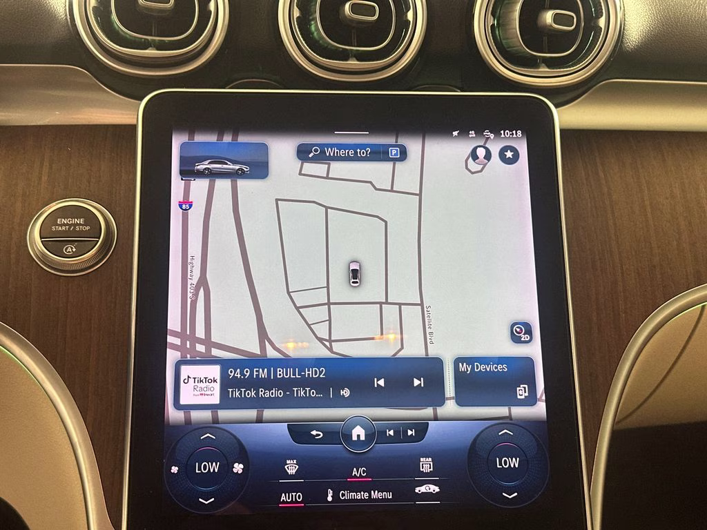 2023 Mojave Silver Metallic Mercedes-Benz C-Class C 300 RWD Sedan