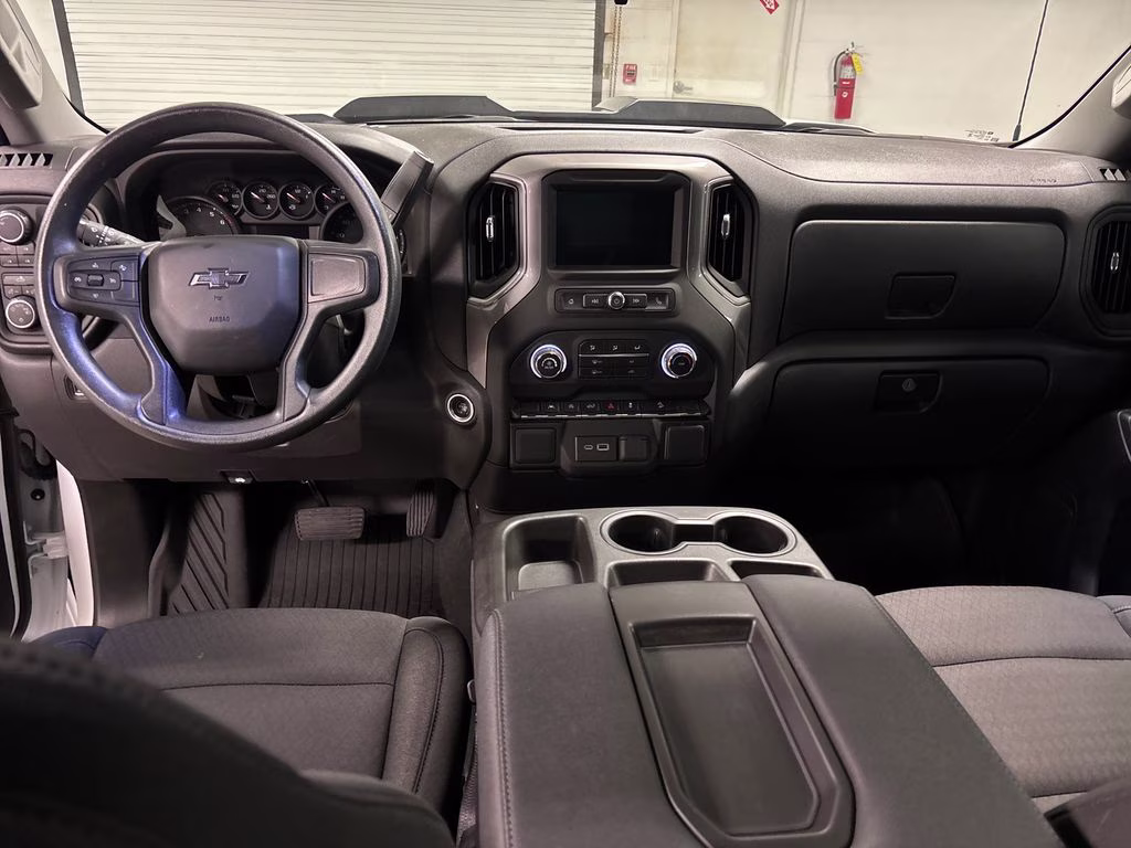 2023 Summit White Chevrolet Silverado 1500 Custom Trail Boss 4X4 Truck