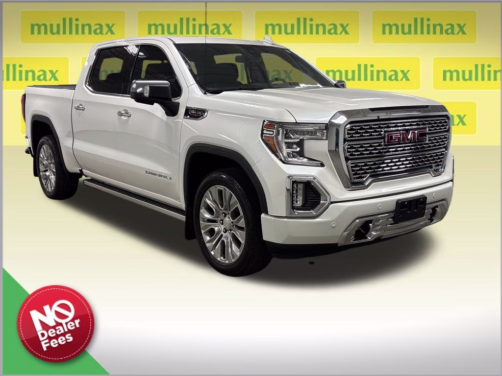 2022 White Frost Tricoat GMC Sierra 1500 Limited Denali 4X4 Truck